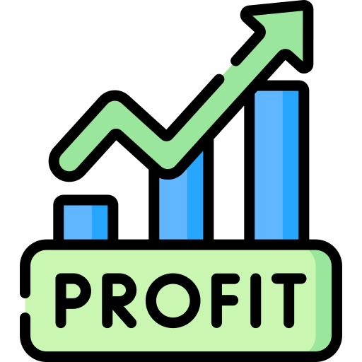Profit growth icon